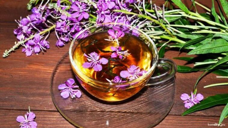 A weed leaf and flower decoction for treating male diseases