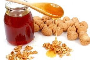 The effectiveness of honey and nuts