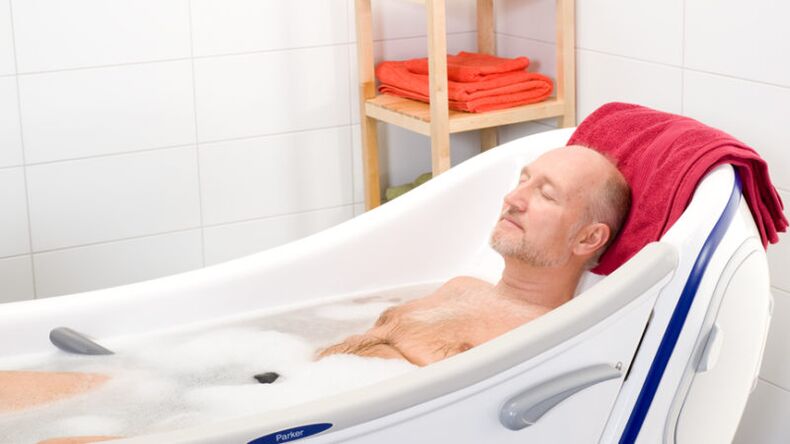 Bathe after 50 to increase effectiveness