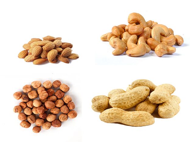 Nuts - Products That Effectively Enhance Male Strength