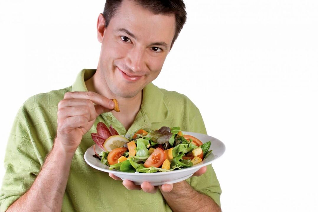 green salad for men
