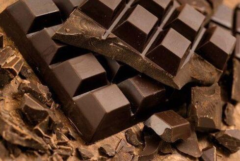 Chocolate boosts potency