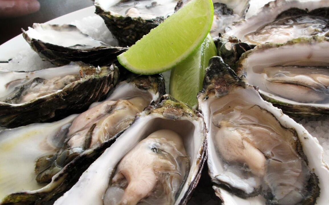 Oysters boost potency