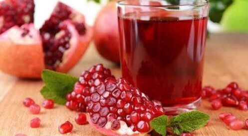 Pomegranate Juice Boosts Potency